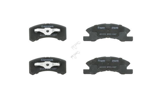 Jeu de 4 plaquettes de frein AISIN ref. BPMI-1007